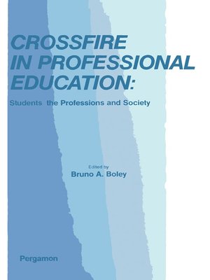 cover image of Crossfire in Professional Education